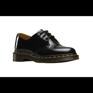 Dr Martens 1461 Dress Shoes - Black Patent Size 38